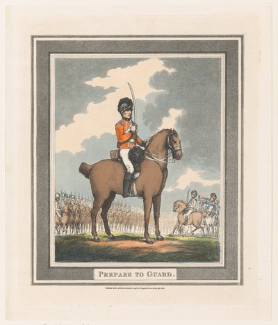 Prepare to Guard, September 1, 1798 by Thomas Rowlandson
