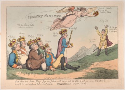 Prophecy Explained by Thomas Rowlandson