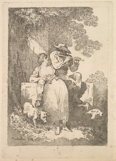 Rest from Labour on Sunny Days by Thomas Rowlandson
