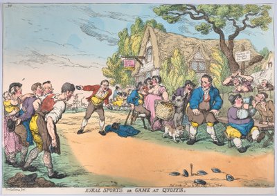 Rural Sports or Game at Quoits by Thomas Rowlandson