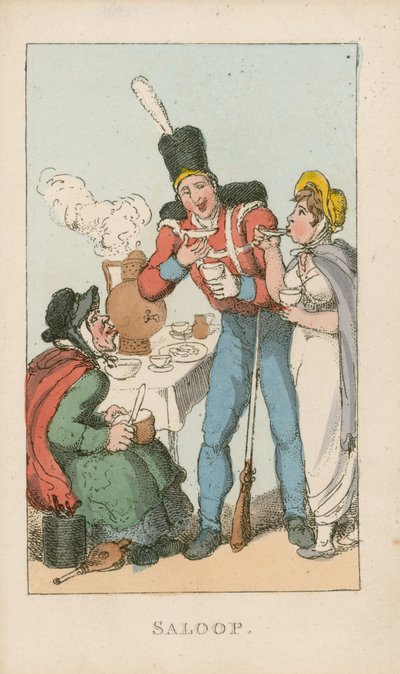 Saloop by Thomas Rowlandson