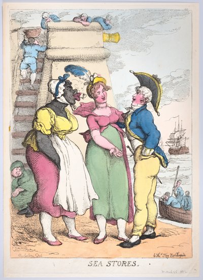 Sea Stores, March 25, 1812 by Thomas Rowlandson