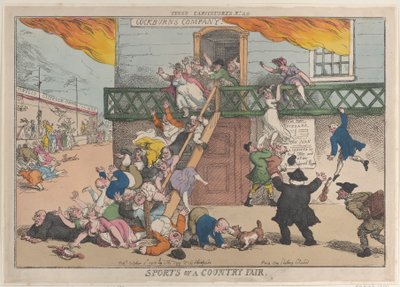 Sports of a Country Fair, October 5, 1810 by Thomas Rowlandson