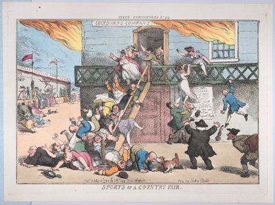 Sports of a Country Fair by Thomas Rowlandson