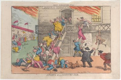 Sports of a Country Fair, October 5, 1810 by Thomas Rowlandson