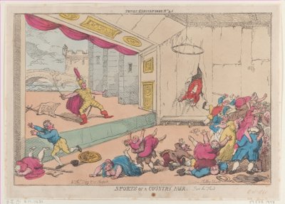 Sports of a Country Fair, Part the Third by Thomas Rowlandson