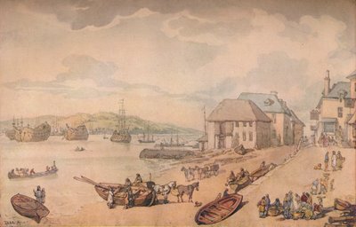 Tarr Point Torpoint, Plymouth by Thomas Rowlandson