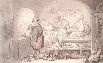 The Alchemist by Thomas Rowlandson