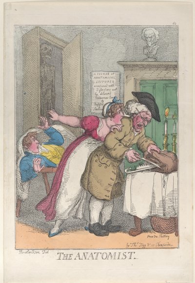 The Anatomist by Thomas Rowlandson