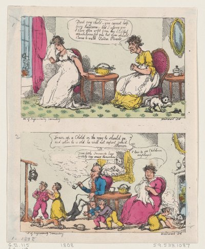 The Art of Ingeniously Tormenting, 1808 by Thomas Rowlandson