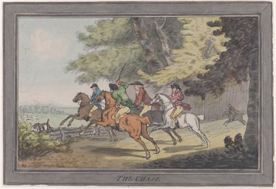 The Chase by Thomas Rowlandson