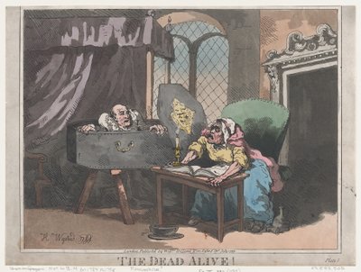 The Dead Alive!, July 1795 by Thomas Rowlandson