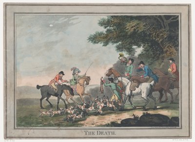The Death by Thomas Rowlandson