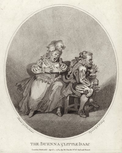 The Duenna and Little Isaac by Thomas Rowlandson