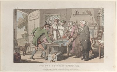 The Gross of Green Spectacles, from The Vicar of Wakefield by Thomas Rowlandson