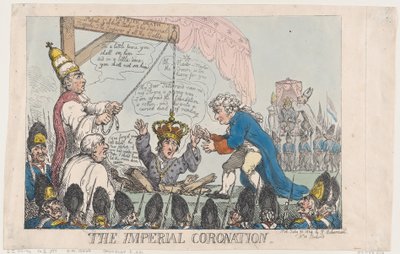 The Imperial Coronation, July 31, 1804 by Thomas Rowlandson