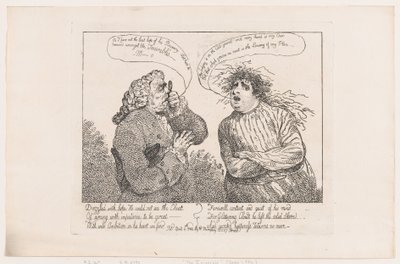 The Incurable, April 4, 1784 by Thomas Rowlandson