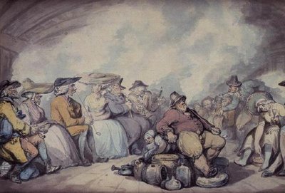 The Irish Steam Packet by Thomas Rowlandson