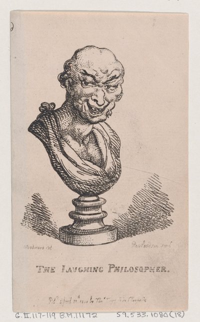 The Laughing Philosopher, 1808 by Thomas Rowlandson