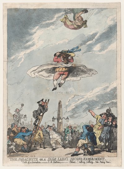 The Parachute or a Sage Lady
