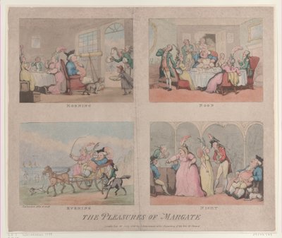 The Pleasures of Margate, July 25, 1800 by Thomas Rowlandson