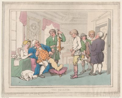 The Poacher by Thomas Rowlandson
