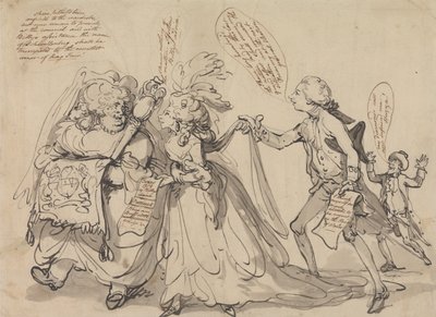 The Prospect Before Us by Thomas Rowlandson