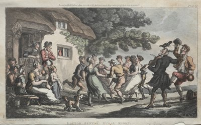 The Rev. Dr. Syntax Rural Sport by Thomas Rowlandson