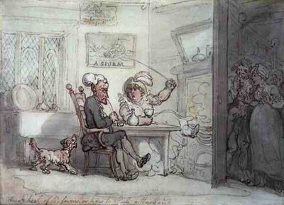 "The School of Reform, or How to Rule a Husband" by Thomas Rowlandson
