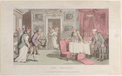 The Surprise, from The Vicar of Wakefield by Thomas Rowlandson