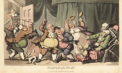 The Chamber War by Thomas Rowlandson