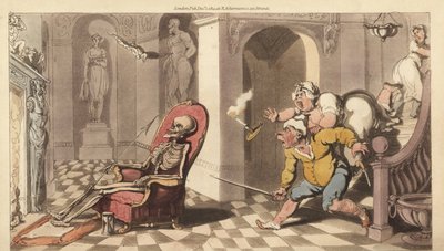 The Skeleton of Death Sits in the Porter