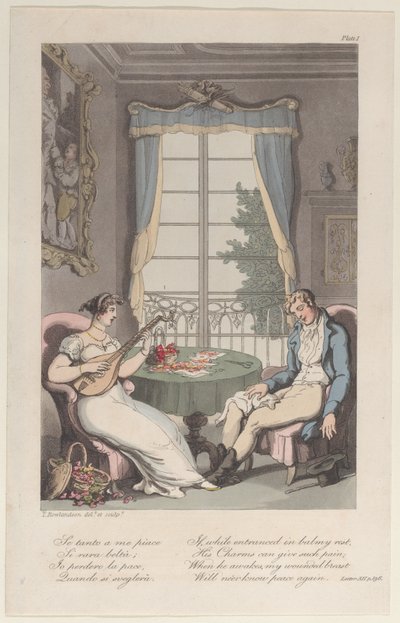 Title Page, from Naples and the Campagna Felice: in a Series of Letters Addressed, June 1, 1815 by Thomas Rowlandson