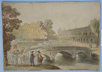 Trinity Library, Cambridge by Thomas Rowlandson