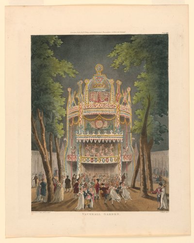 Vauxhall Garden from Ackermann