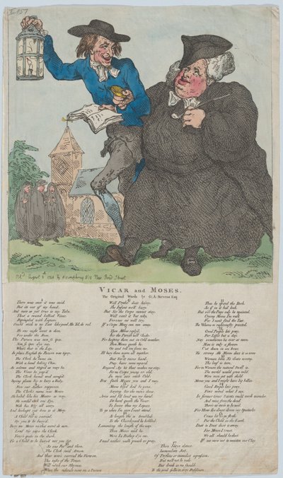 Vicar & Moses, August 8, 1784 by Thomas Rowlandson
