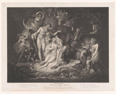 Awakening of Titania, Shakespeare, Midsummer-Night