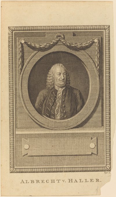 Albrecht V. Haller by Thomas Ryder