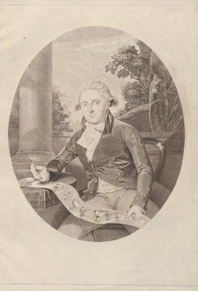 Henry William Bunbury Drawing his Long Minuet by Thomas Ryder