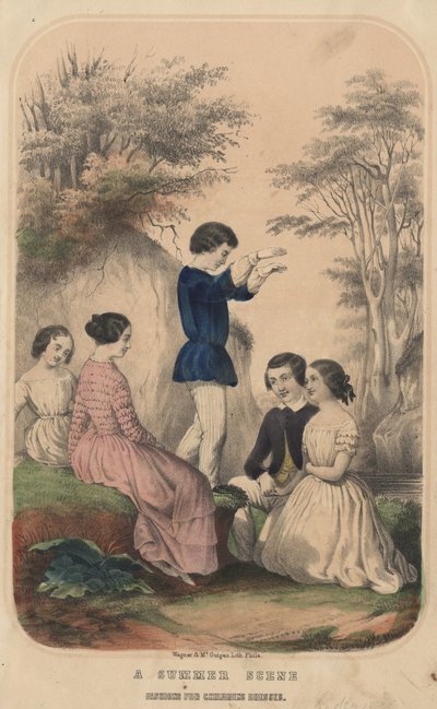 A Summer Scene, Fashions for Children