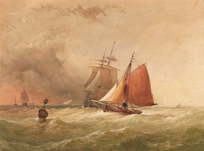 An Approaching Altercation by Thomas Sewell Robins