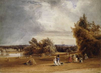A View of Paris from St. Cloud, 1830 by Thomas Shotter Boys