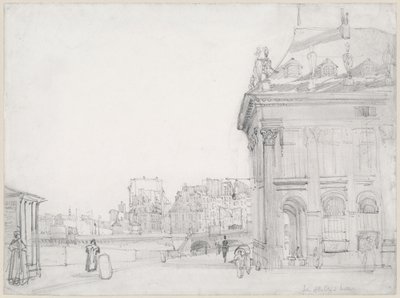 Île de la Cité from the Institut, Paris by Thomas Shotter Boys