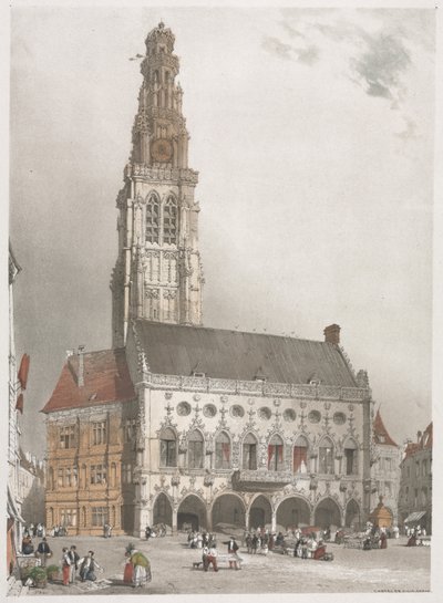 Picturesque Architecture in Paris, Ghent, Antwerp, Rouen by Thomas Shotter Boys