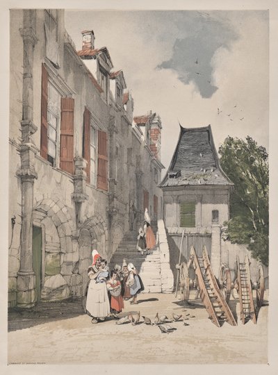 Picturesque Architecture in Paris, Ghent, Antwerp, Rouen: L