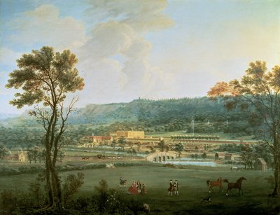 A View of Chatsworth from the South-West by Thomas Smith of Derby