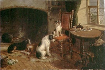 Interior with Dogs by Thomas Smythe