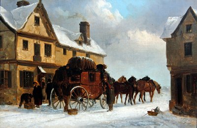 Unloading the Stage by Thomas Smythe