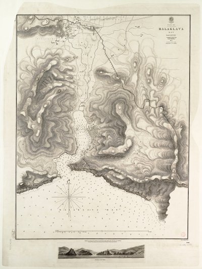 Balaklava Bay, Black Sea, Surveyed by Commander Spratt of HMSV 