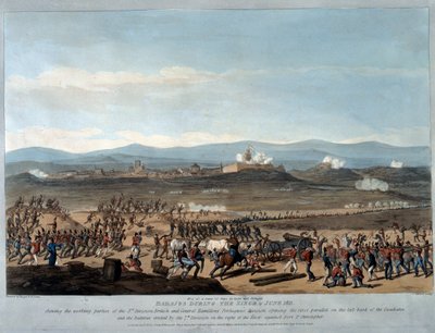 Badajoz During the Siege of June 1811, plate 4 from 